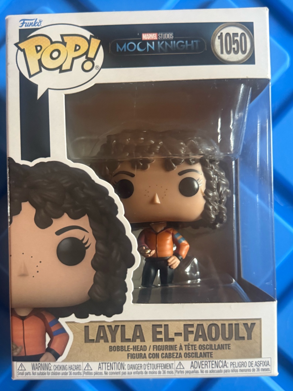 Funko Pop! Moon Knight 1050 Layla El-Faouly Orange Black Vinyl Figure